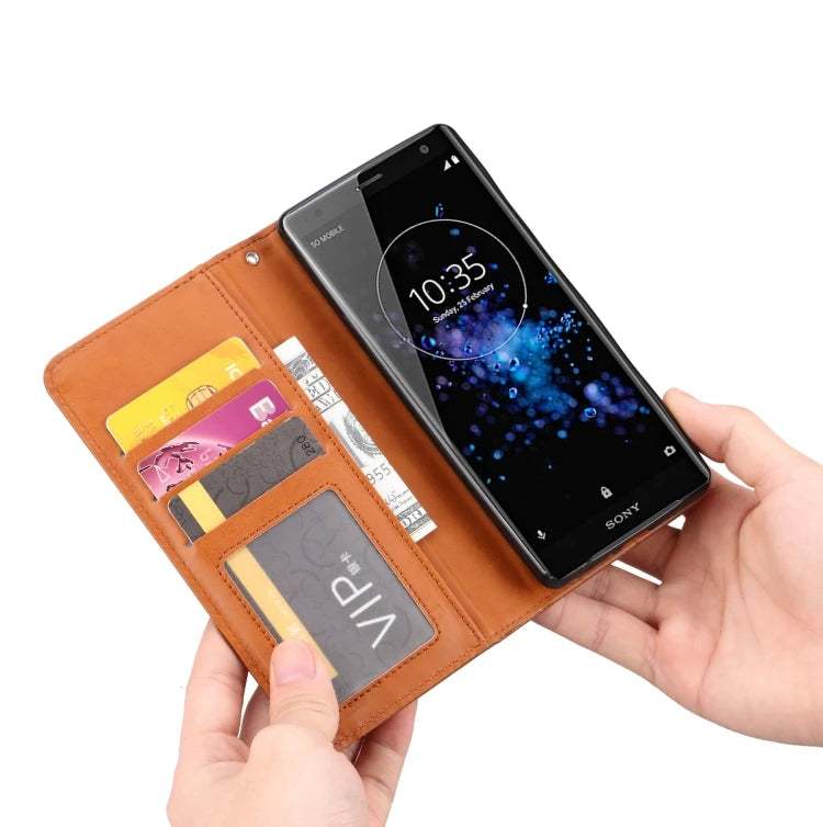 Smart and Stylish: Leather Case for Sony Xperia 5/10/XZ2/XZ3/4XL with Wallet & Card Slots