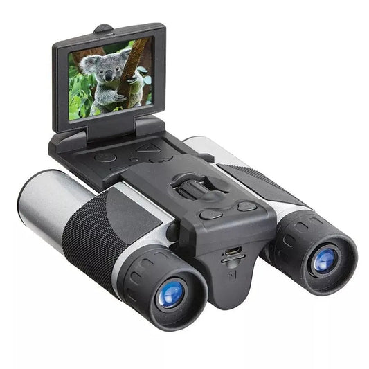 Visual Powerhouse: HD Video Camera in 10X25 Binoculars - Seamless Observation and Recording