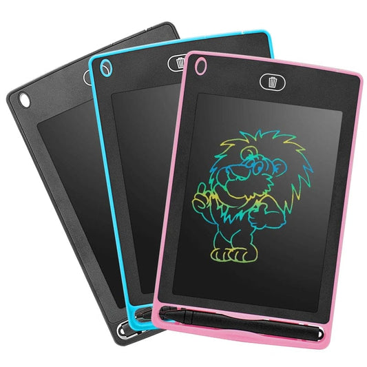 Colorful Learning Adventures: 6.5-inch LCD Writing Tablet for Creative Toddlers