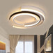 Nordic Elegance Illuminated: Modern Dimmable Round Aluminum LED Lighting for Living Room and Bedroom