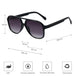 High Quality Fashion Pilot Sunglasses - Big Frame Square Driving Sun Shades Glasses