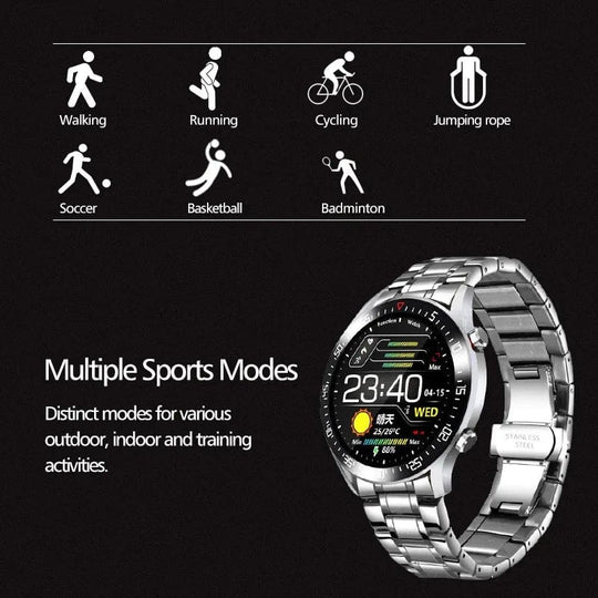 Enhance Your Fitness Journey: C2 Smart Watch with IP68 Waterproof Design and Comprehensive Activity Tracking for Men and Women