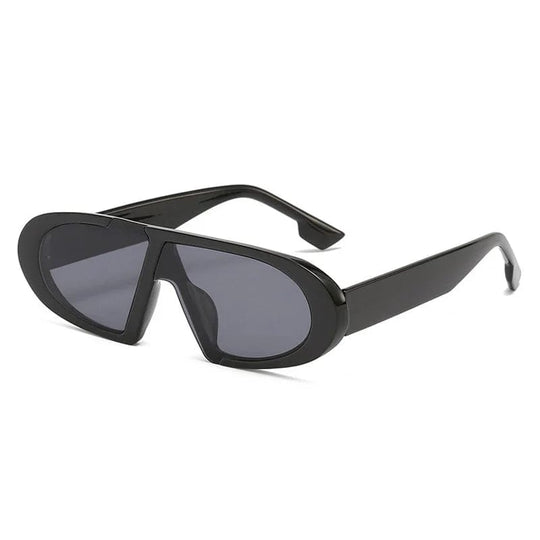 Fashionable Custom Oval-Shaped Visor Sunglasses for Women: Trendy Eye Wear