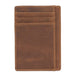 Modern Minimalism: RFID Front Pocket Wallet - Genuine Leather for the Modern Man