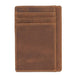 Modern Minimalism: RFID Front Pocket Wallet - Genuine Leather for the Modern Man