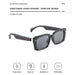 Smart Glasses with Touch Control: Audio Bluetooth Music Sunglasses for Women and Men