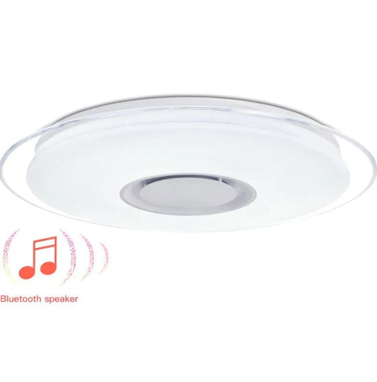 Harmonize Your Space: LED Colorful Smart Ceiling Light with Mobile App Control and Bluetooth Speaker