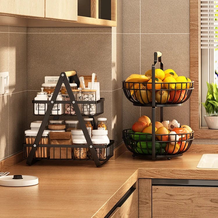 Sleek and Practical: Metal Sponge Kitchen Storage Holders & Racks Accessories