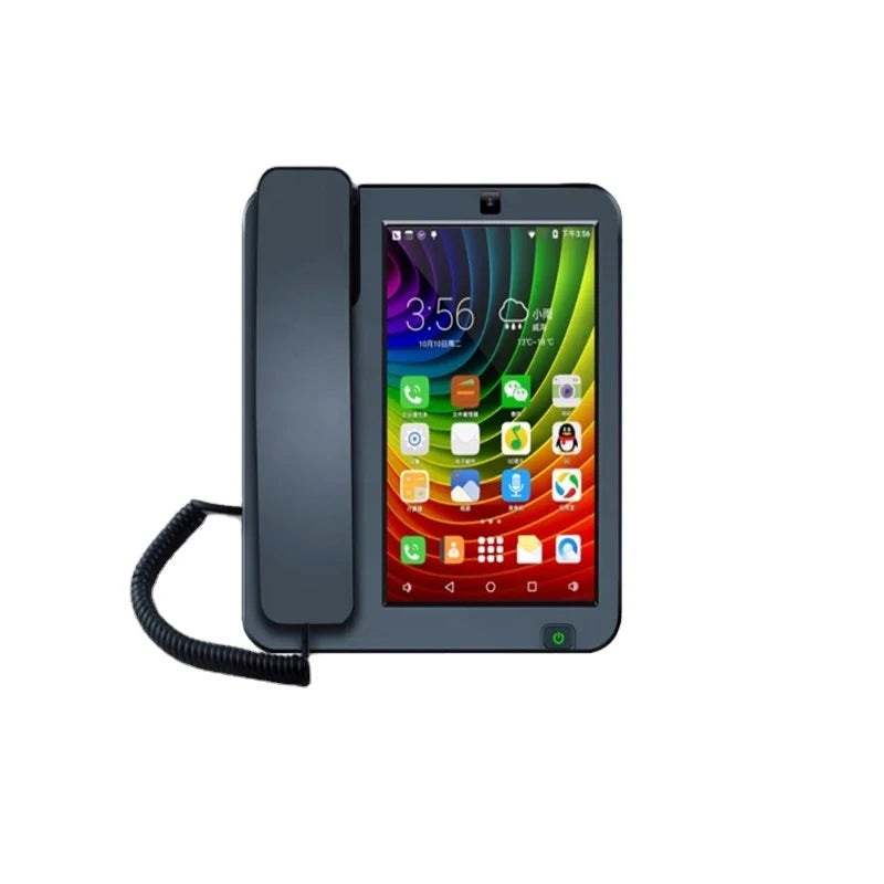 Phone 4G Set Telephone With camera, next-Level Communication: Cordless Desktop Phone and Tablet in One - Smart KT8001