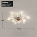 Modern Fireworks Led Ceiling Chandelier Lamp Indoor Lighting For Living Room Bedroom Home Decoration Kitchen Dining Table Light