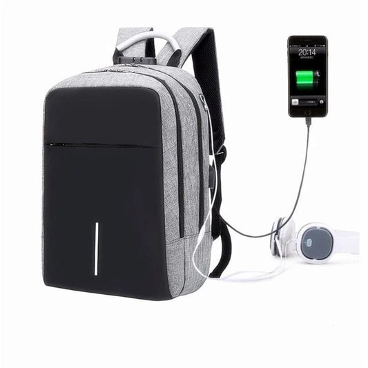 Stay Connected and Secure: Laptop Backpack Travel Bags with USB Charging and Anti-theft Lock