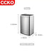 Luxury Redefined: 30L Gold Stainless Steel Smart Sensor Trash Can for Home, Hotel, and Restaurant