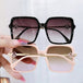 Colourful Framed Designer Fashion Sun Glasses - Plastic Gradient Mirror Color Women Sunglassesin 2021