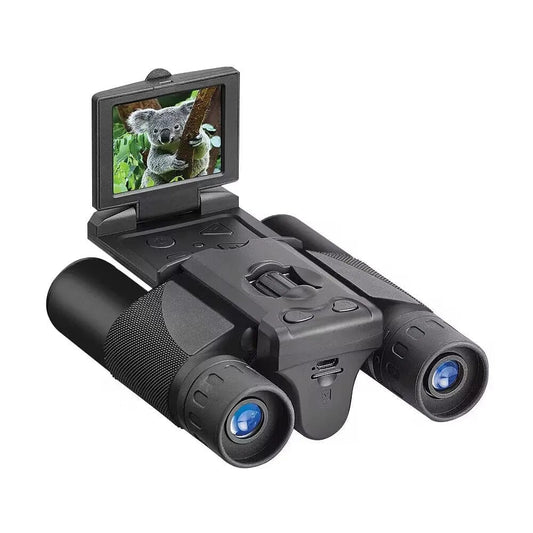 Visual Powerhouse: HD Video Camera in 10X25 Binoculars - Seamless Observation and Recording