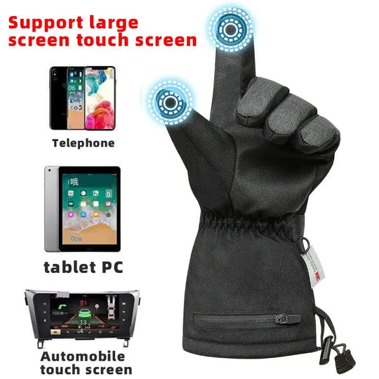 Electrical Battery Heated Mittens for Women and Men