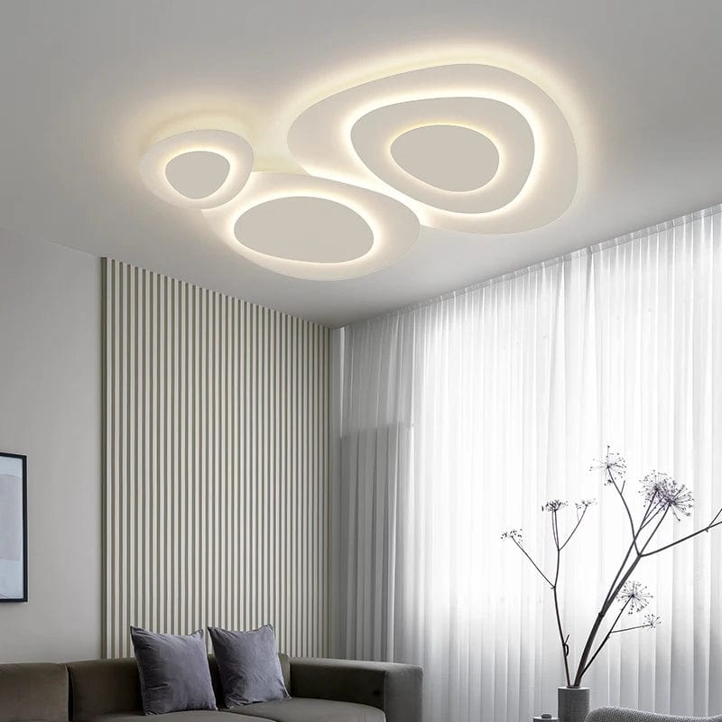 Ultra-Thin LED Ceiling Lamp - Modern Light Luxury Design for Hall, Bedroom, and Living Room Elegance