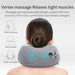 Relax and Unwind: Electric U-shaped Massage Pillow with Kneading and Hot Compress