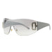 Oversized Rimless Luxury Sunglasses - Punk Y2K Style