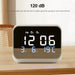 Q5 Multi-Function LED Desk Clock: Adjustable Time, Date, and Temperature Display