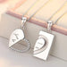 Couple Heart Pendants: Fashion Heart Shape Necklace Love, Pendant Necklace