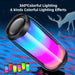 Outdoor Portable Bluetooth Speaker with Colorful Lights: Pulse4 Subwoofer Speaker