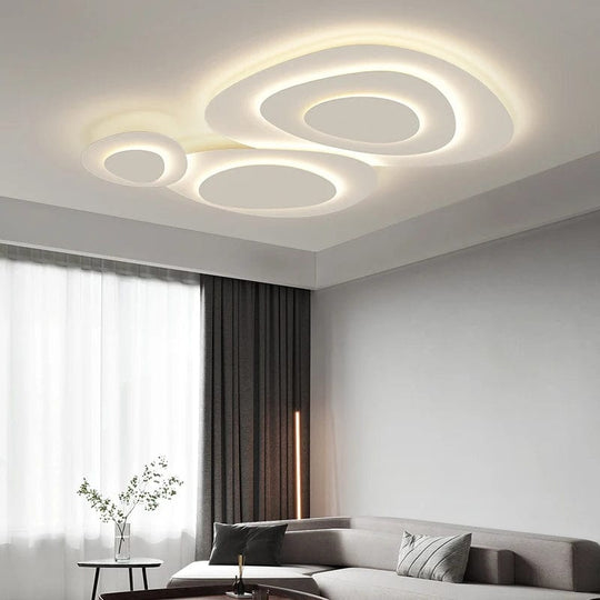 Ultra-Thin LED Ceiling Lamp - Modern Light Luxury Design for Hall, Bedroom, and Living Room Elegance