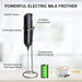 Electric Milk Frother and Steamer: Quality Coffee at Your Fingertips