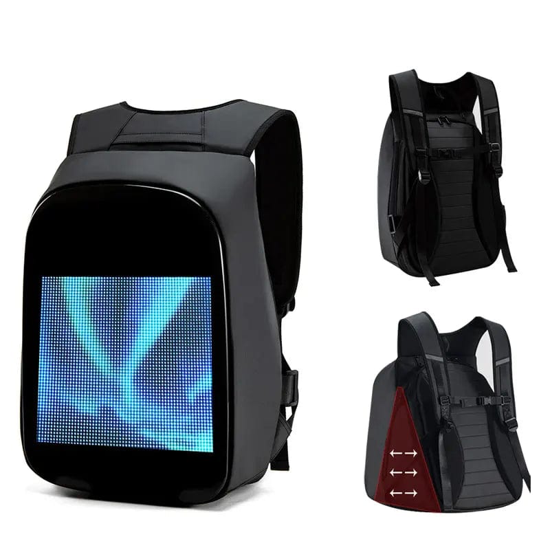 Mobile Advertising on Wheels: Crelander LED Motorcycle Backpack - Unleash Your Creativity