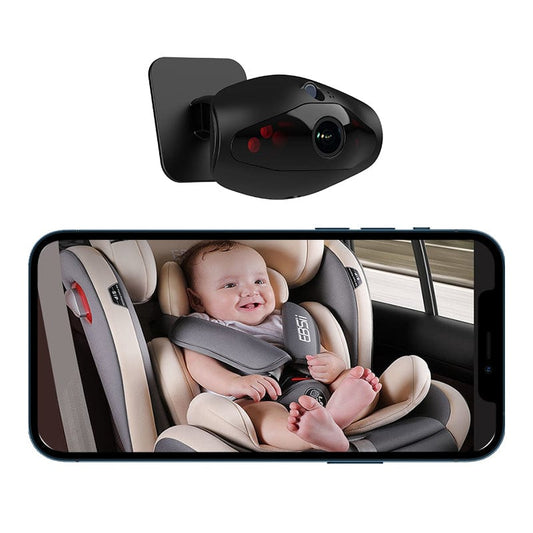 Stay Connected with Your Little One: GreenYi WiFi Car Baby Camera - Crystal-Clear HD Video for iPhone, iPad, and Android Devices