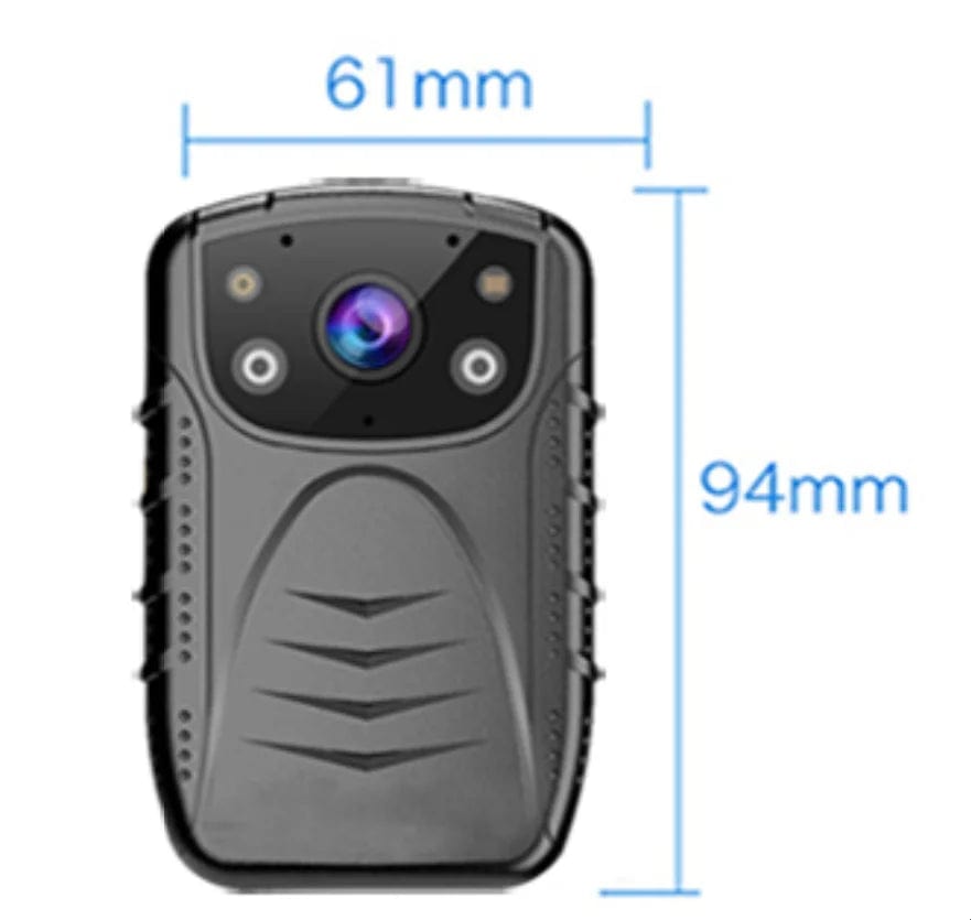 Guardian in 4K: Portable Wearable Video Camera with Night Vision - Elevate Your Surveillance