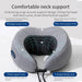 Relax and Unwind: Electric U-shaped Massage Pillow with Kneading and Hot Compress