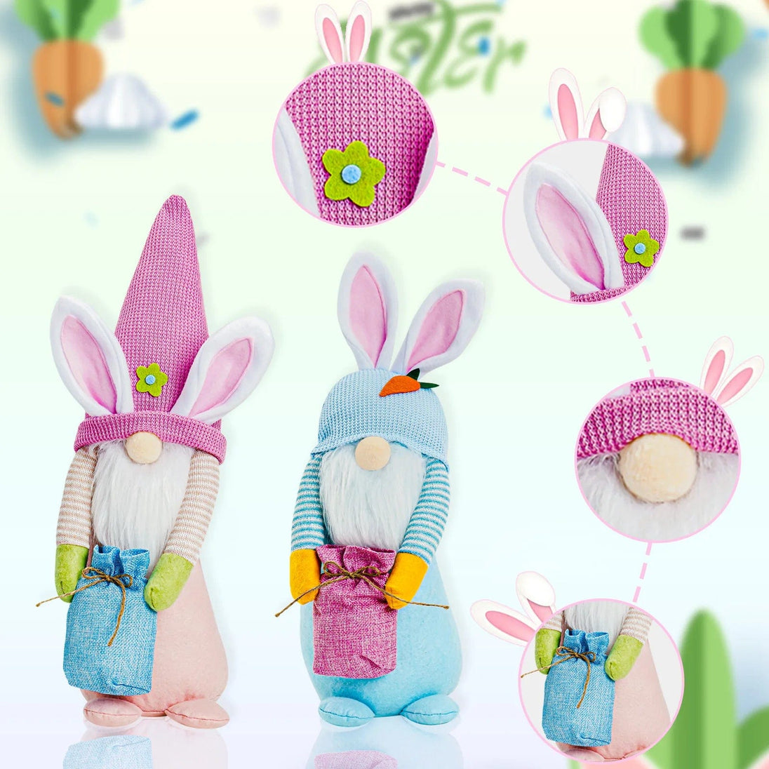 Gnome Sweet Gnome: Decorate with Easter Gnomos - A Perfect Holiday Gift for Craft Lovers