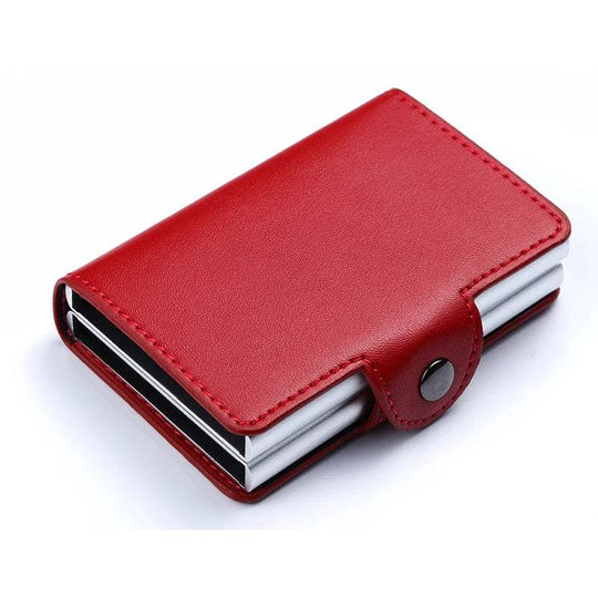 Professional Efficiency: Business Metal Credit RFID Pop-Up ID Card Holder for Modern Executives