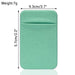 Smart and Stylish: Slim Microfiber Stretch Card Sleeves for Phone Credit Card Holder