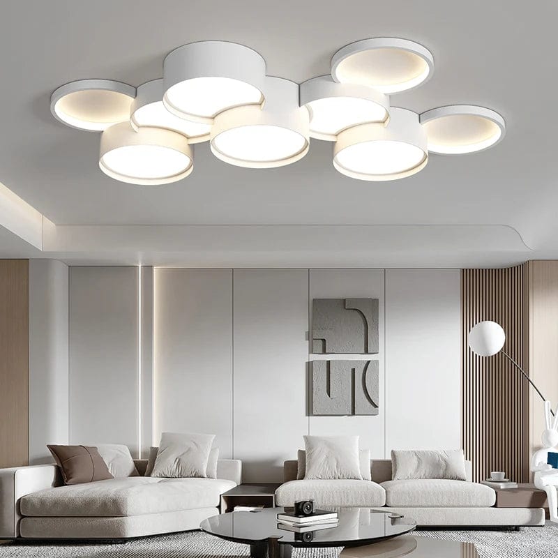 Simplicity in Style: Bedroom Ceiling Light - Round Combination LED Lamp for Modern Home Decor