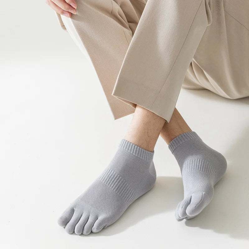 Unisex Five Finger Socks Bamboo: High Quality Men's Five Fingers Toe Cotton