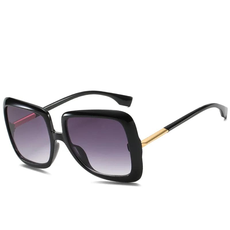 Trendy Designer Oversized Sunglasses: Luxury Fashion with Big Frame Square Shades for Men