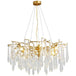 Luxury Water Drop Chandeliers: Elevate Your Living Room and Bedroom with Exquisite Ceiling Lighting