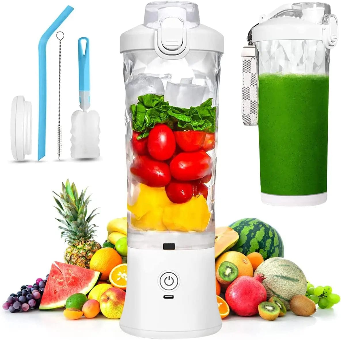 Portable Blender, Electric Juicer Cup - USB Electric Safety Juicer Cup