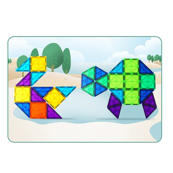 Magnetic Marvels: Unleash Creativity with Our Kid Toy Magnetic Building Blocks