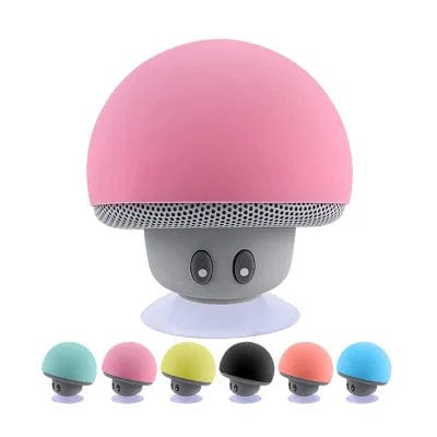 Cute and Portable: Mushroom V4.0 BT Bass 3D Stereo Subwoofer Speaker | Foste M24