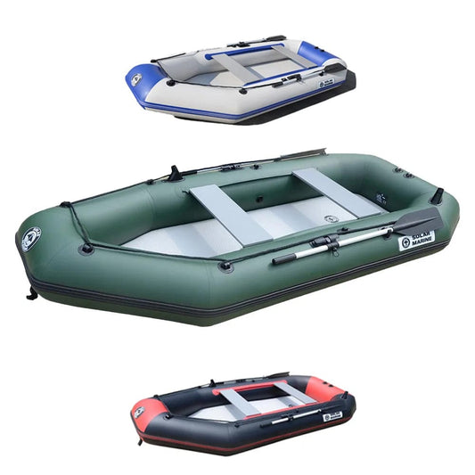Water Fun Unleashed: Solar Marine Inflatable Rowing Kayak for Memorable Family Adventures