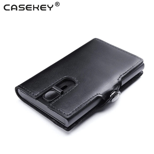 Smart and Stylish Organization: CaseKey Handmade Leather Wallet for Keys and Cards