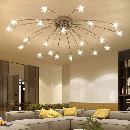 European chandelier ceiling lamp for bedroom living room decor JY8107