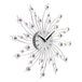 Nordic Crystal Diamond Wall Clock - A Fusion of Art and Functionality