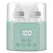 Digital Rechargeable Baby Bottle Warmer Milk: USB Portable Travel Bottle