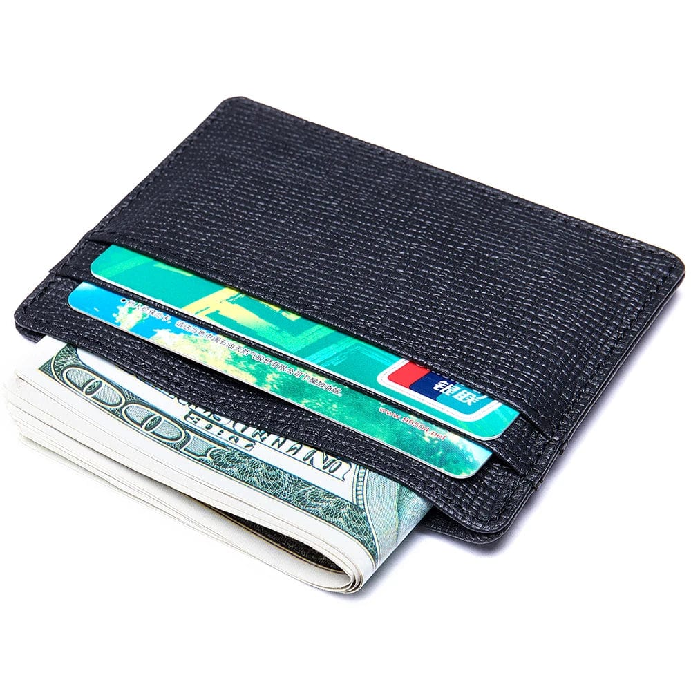 Minimalism Unisex Wallet by Marrant – Cowhide Leather, Coin Purse, and Card Holder