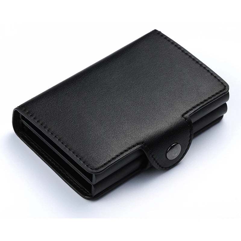Professional Efficiency: Business Metal Credit RFID Pop-Up ID Card Holder for Modern Executives