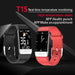 Temperature Sport Smartwatch with Heart Rate Monitor - Android Health Care Watch