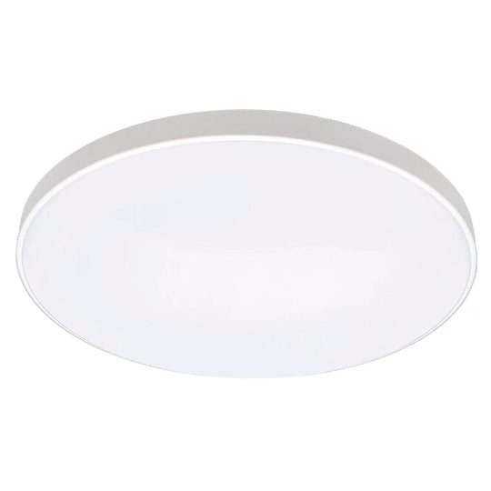 Smart Sophistication: LED Smart Bedroom Ceiling Light - Contemporary Design with Black and White Finish